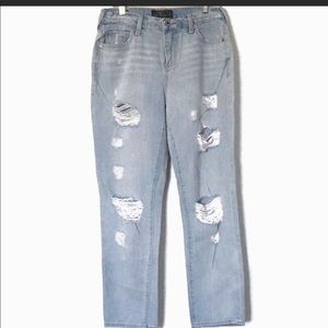 Lucky Brand Sienna Slim Boyfriend Jeans Distressed